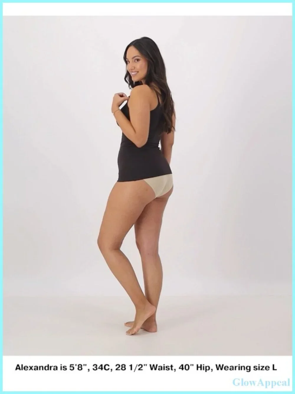 Firm Control Tummy Shapewear Cami Tank Top with Adjustable Straps